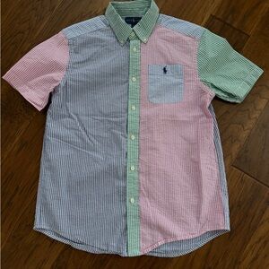 Ralph Lauren Kids Multicolor Striped Button Down Shirt